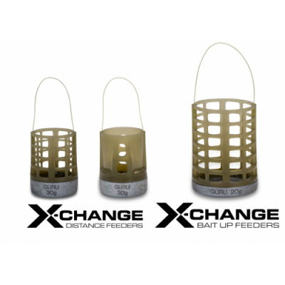 Кормушка Guru X-Change Distance Feeder Cage Large 20гр + 30гр