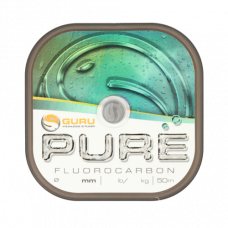 Леска флюорокарбоновая Guru Pure Fluorocarbon 0,12мм 50м