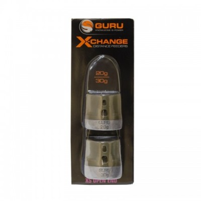 Кормушка Guru X-Change Distance Feeder Solid Extra Small 20гр + 30гр