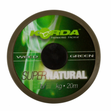 Поводковый материал Korda Super Natural Weedy Green 25lb 20м