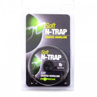 Поводковый материал Korda N-Trap Soft Silt 20lb 20м